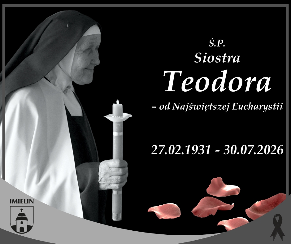 Nekrolog śp. siostry Teodory