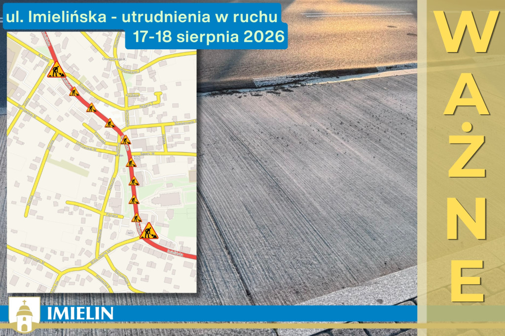Uszkodzona nawierzchnia na ul. Imielińskiej
