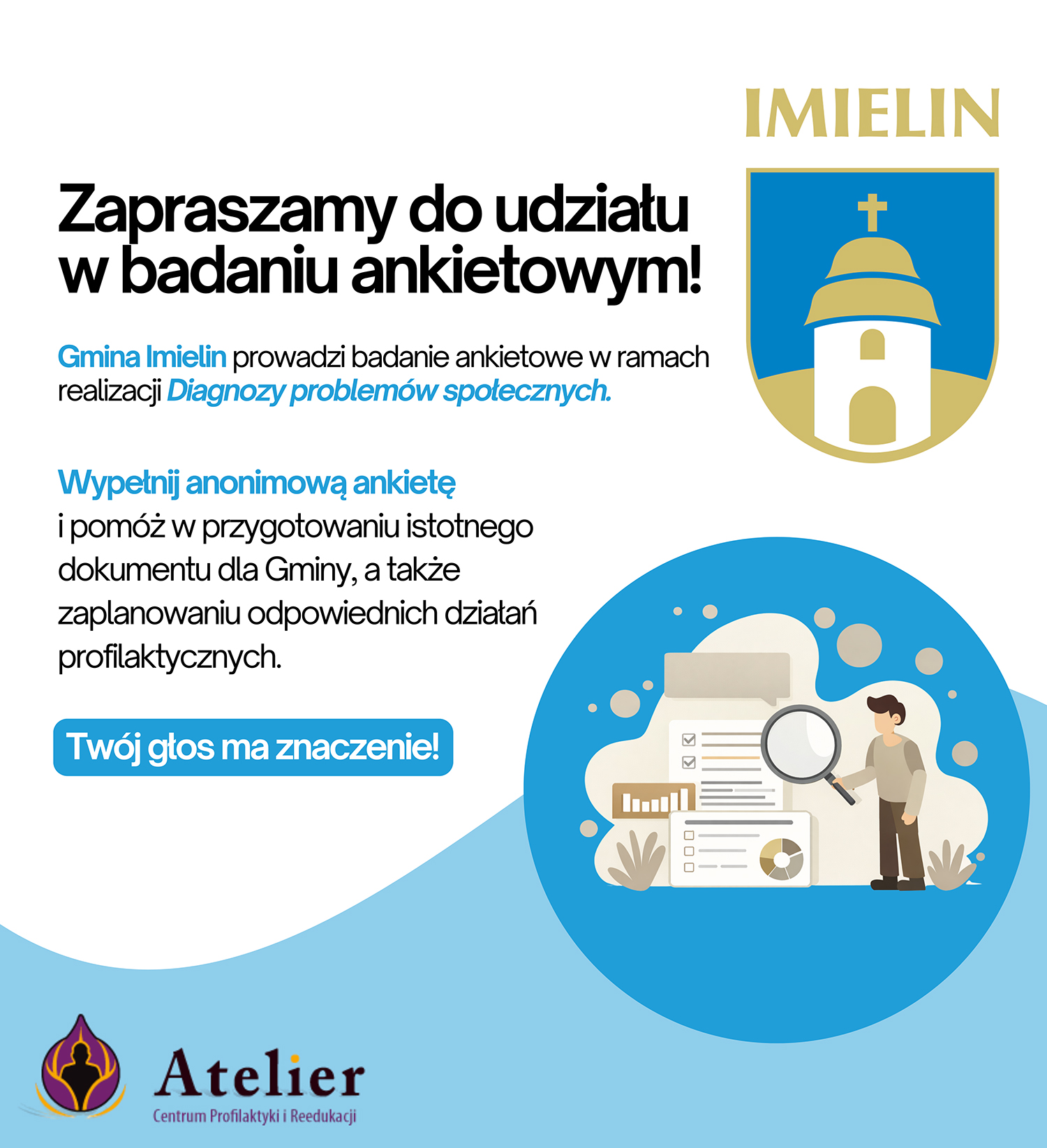 Zaproszenie do badania - Diagnoza problemów społecznych