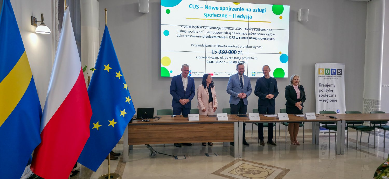 Wystąpienie podczas konferencji dotyczącej rozwoju usług społecznych
