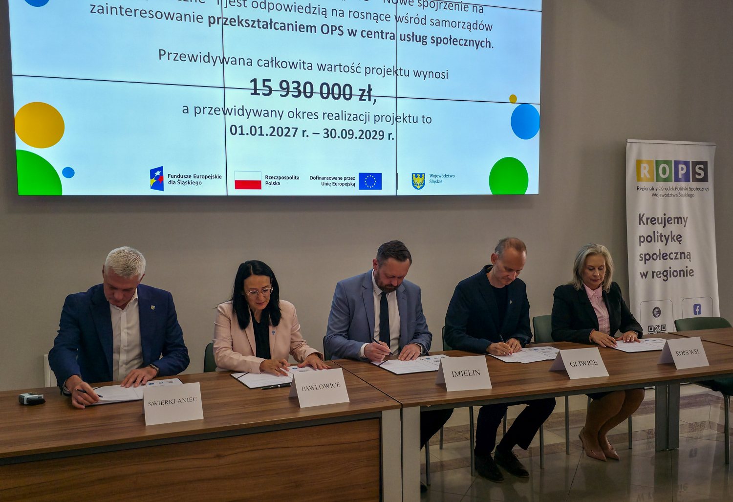 Podpisanie dokumentów partnerskich w Katowicach