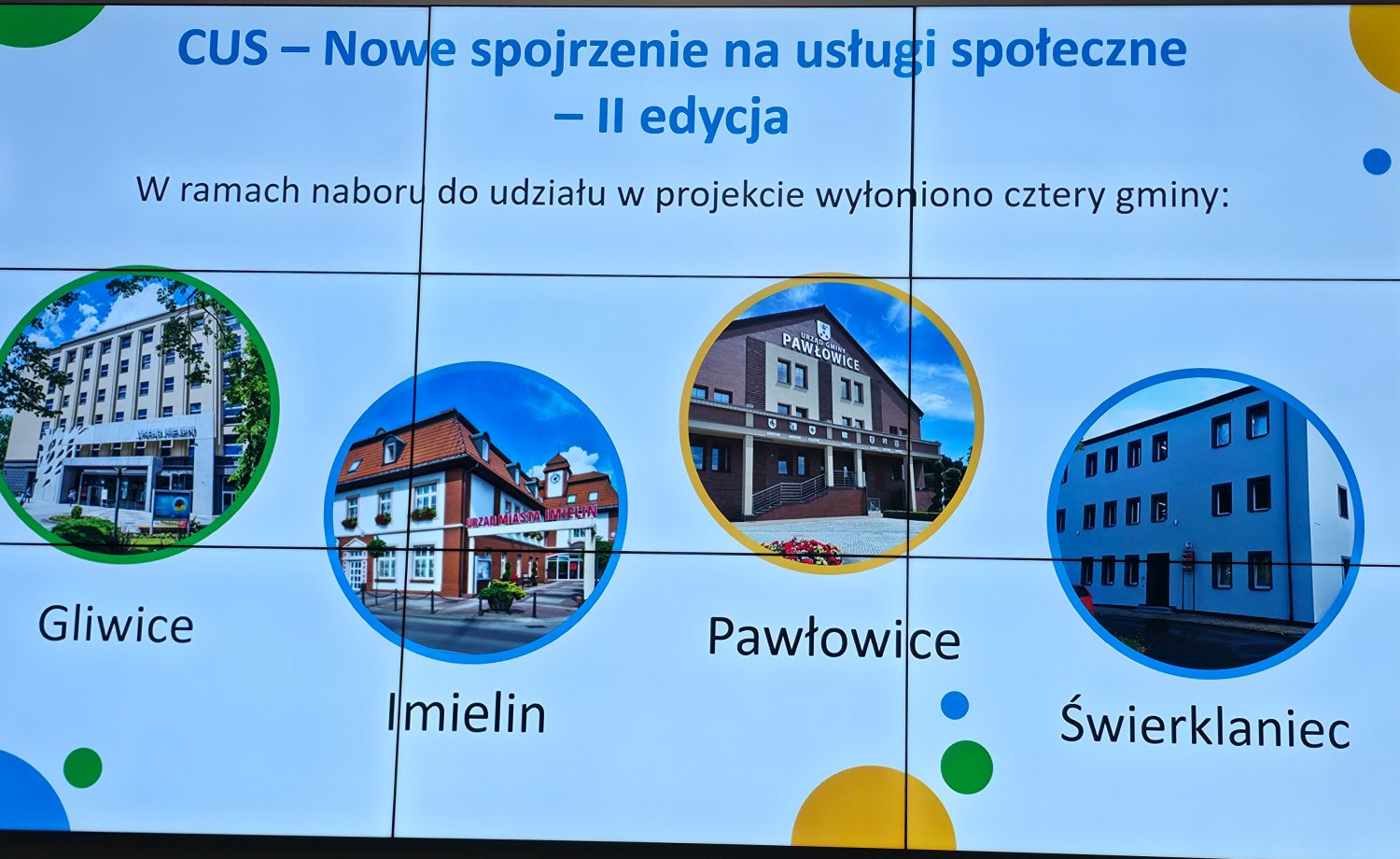 Uroczyste wręczenie podpisanych listów intencyjnych
